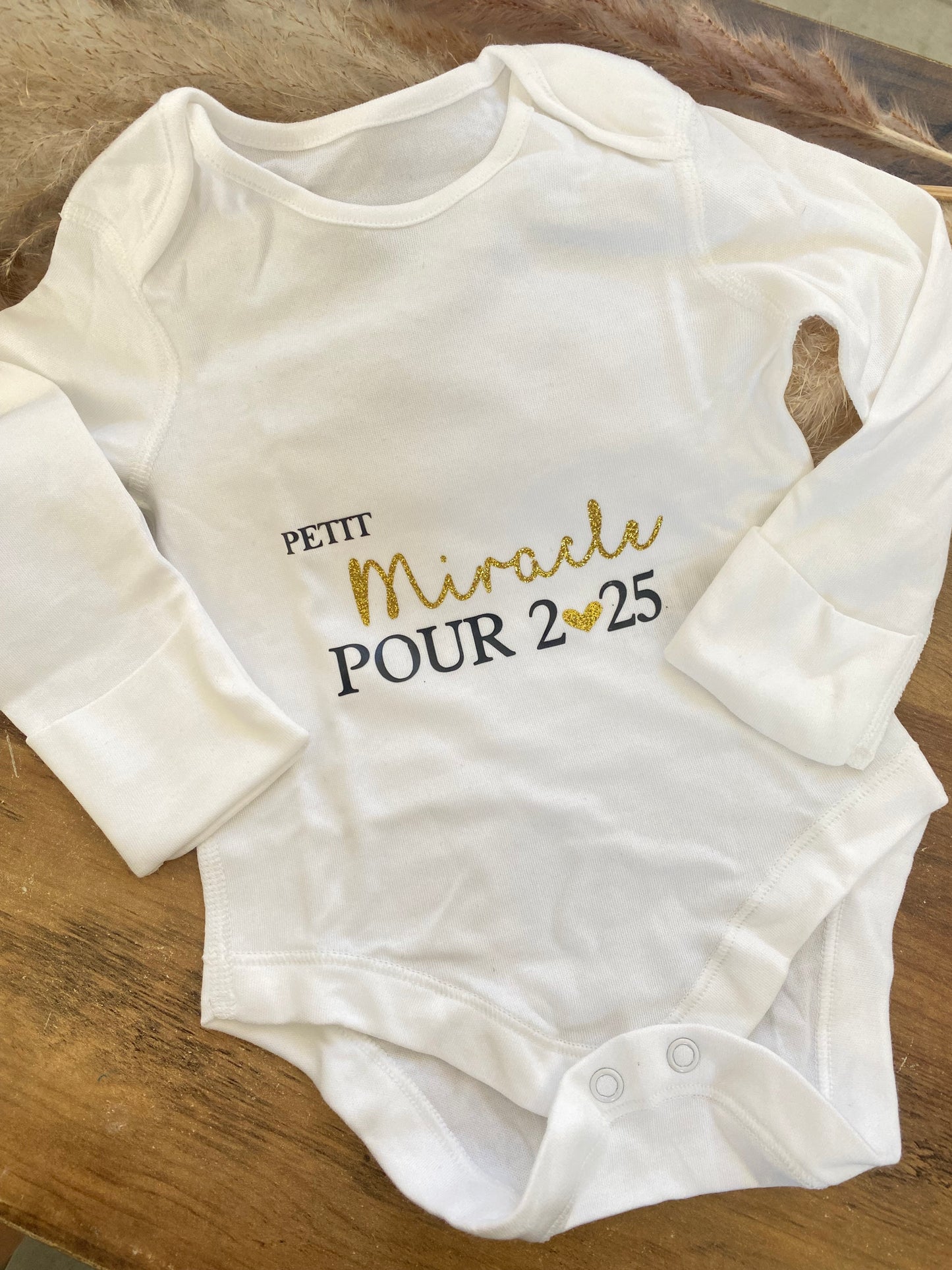 Body bébé petit miracle