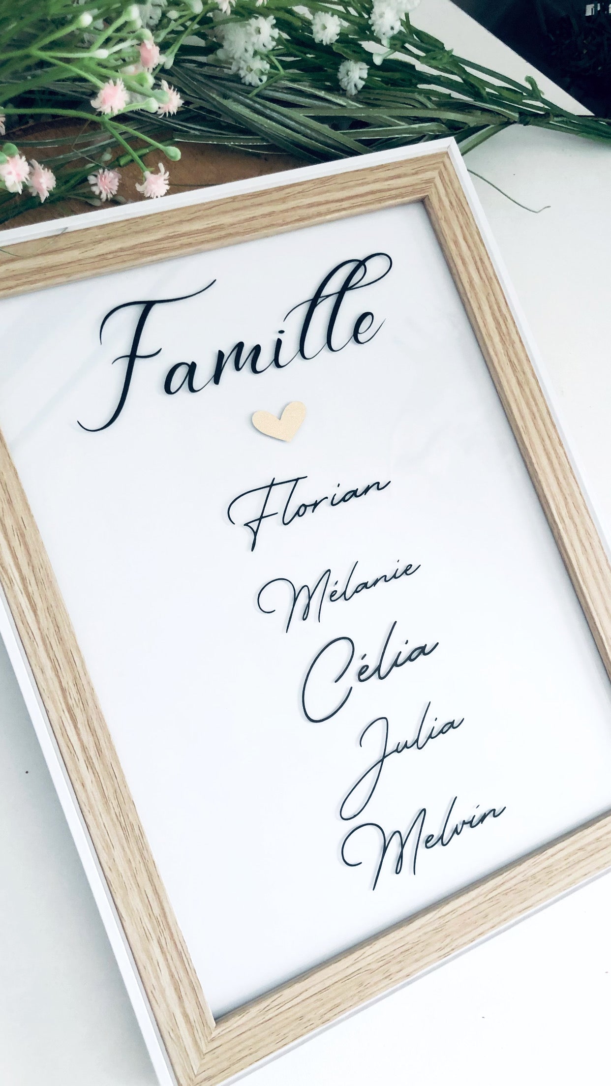 Cadre Prénom Famille