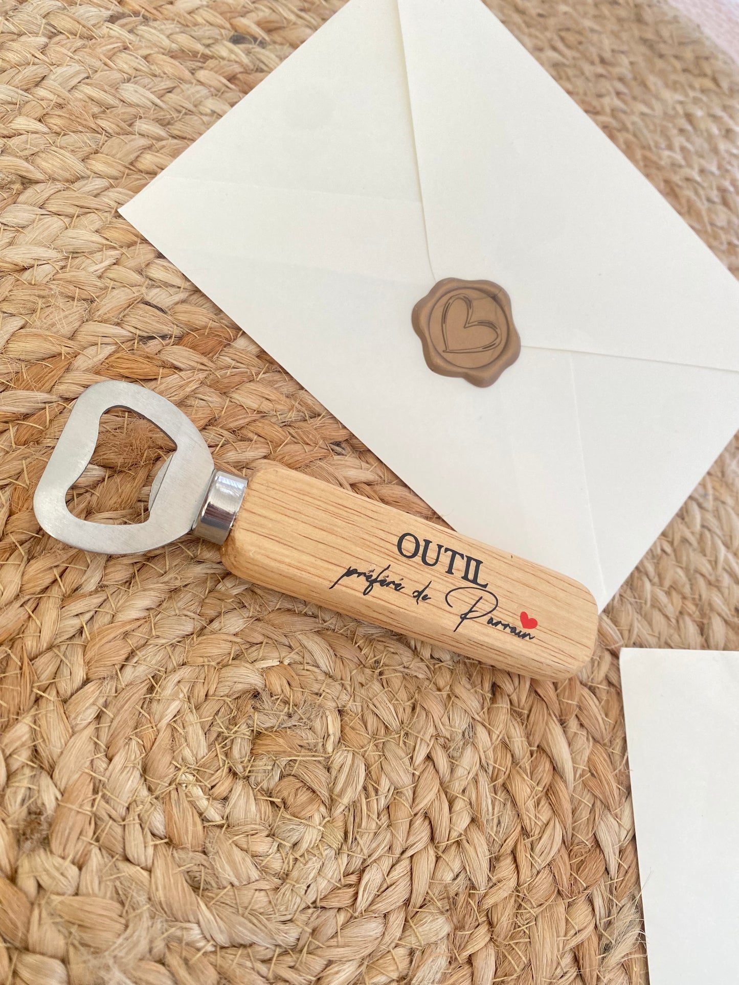Enveloppe cadeau Décapsuleur
