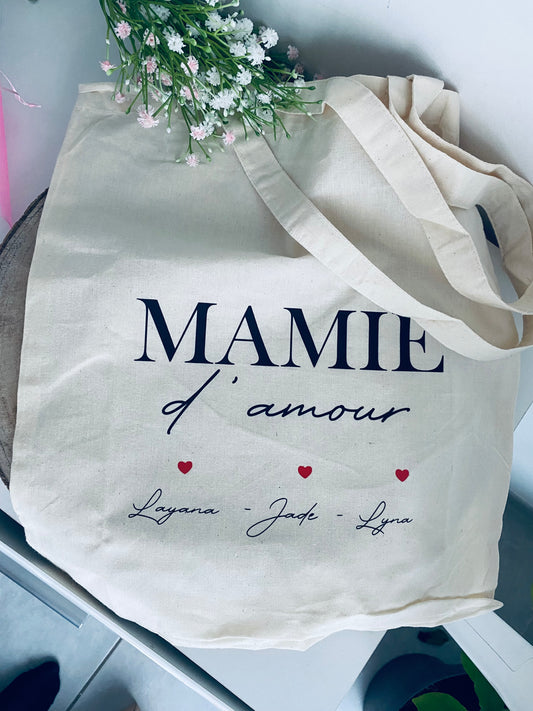 Tote bag d'Amour