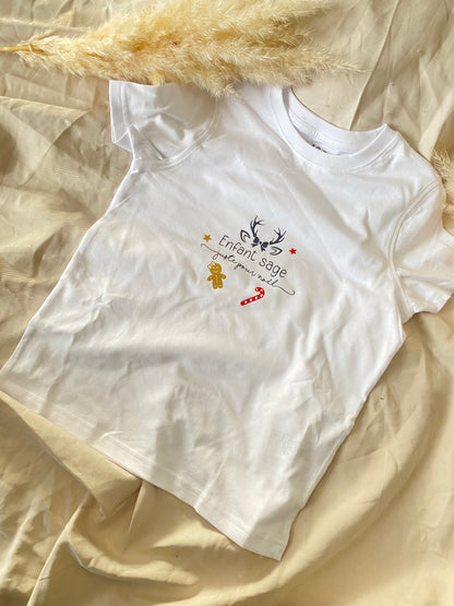 T-shirt enfant sage