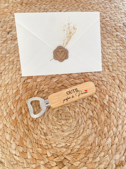 Enveloppe cadeau Décapsuleur